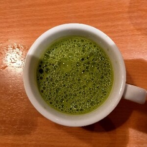 ラム香る♪ホット抹茶オレ☆